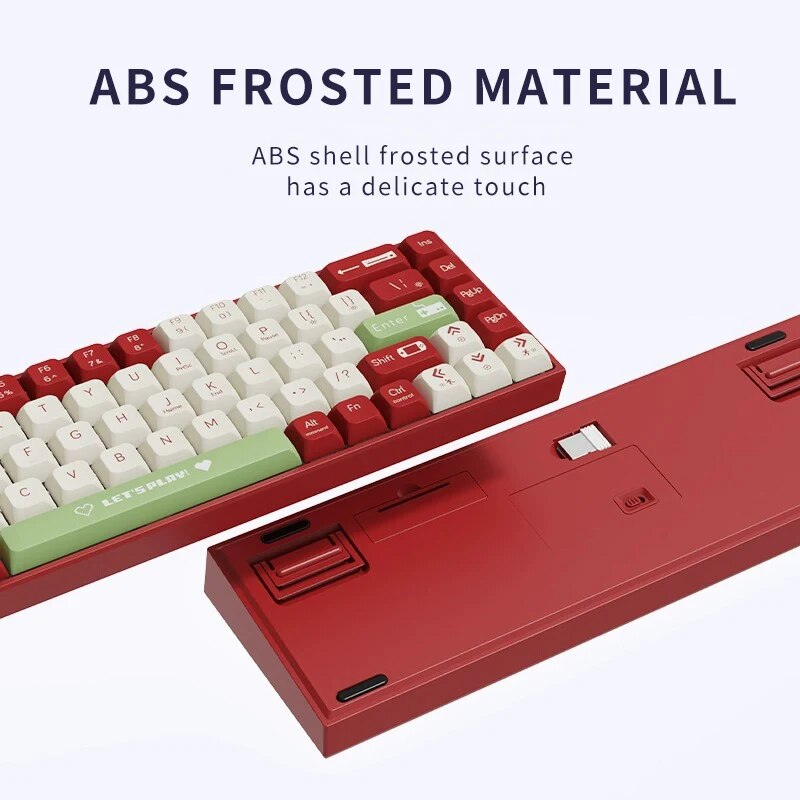 メカニカルゲーミングキーボード,AJAZZ-AK680ケーブ - Gaming Keyboard Hot Swappable のレビューと価格