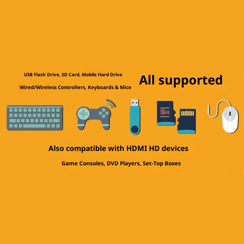 レトロゲーミングミニテレビテーブル、懐かしい3.5インチIP - Gaming Keyboard Mini のレビューと価格
