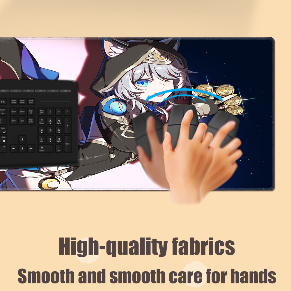マウスパッド ゲーム ラバー ミニ PC Honkai St - Gaming Keyboard Mini のレビューと価格