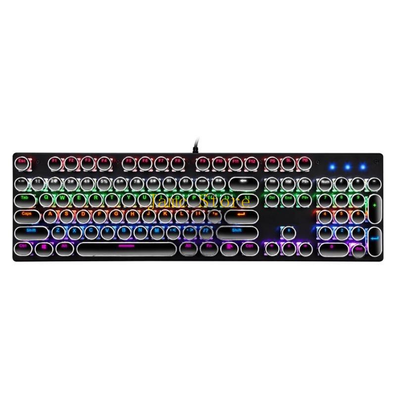 LX0B メカニカル ゲーミング キーボード 104 キー  - Keyboard Gaming Blue Switch のレビューと価格