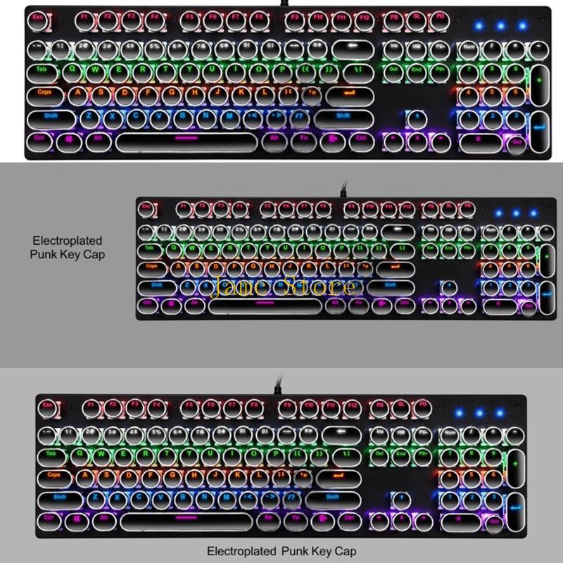 LX0B メカニカル ゲーミング キーボード 104 キー  - Keyboard Gaming Blue Switch のレビューと価格