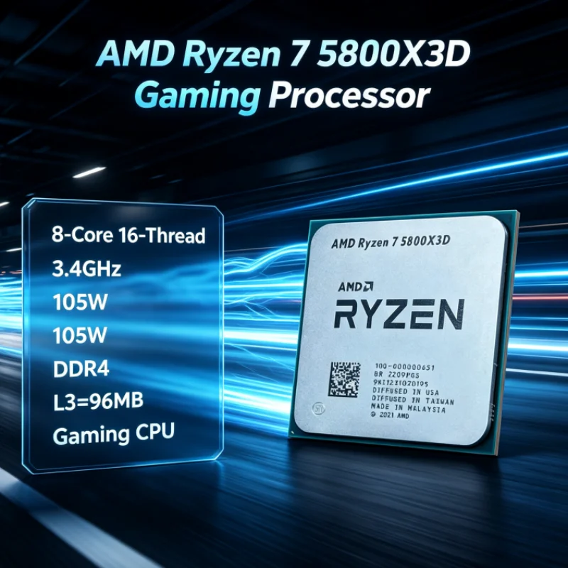 AMD R7 5800X3D 96MB 3.4GHz 8コア - Amd Cpu Ryzen 7 のレビューと価格