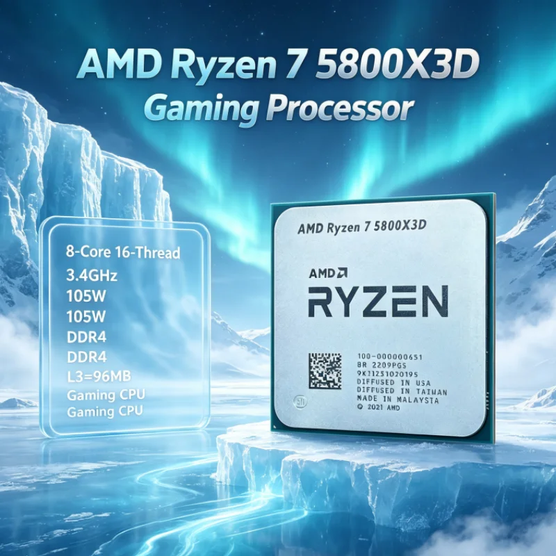 AMD R7 5800X3D 96MB 3.4GHz 8コア - Amd Cpu Ryzen 7 のレビューと価格