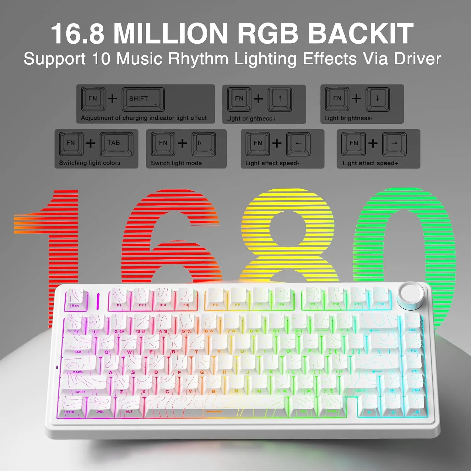 AULA F75 HE マグネット式キーボード 75% ゲー - Gaming Keyboard No Rgb のレビューと価格
