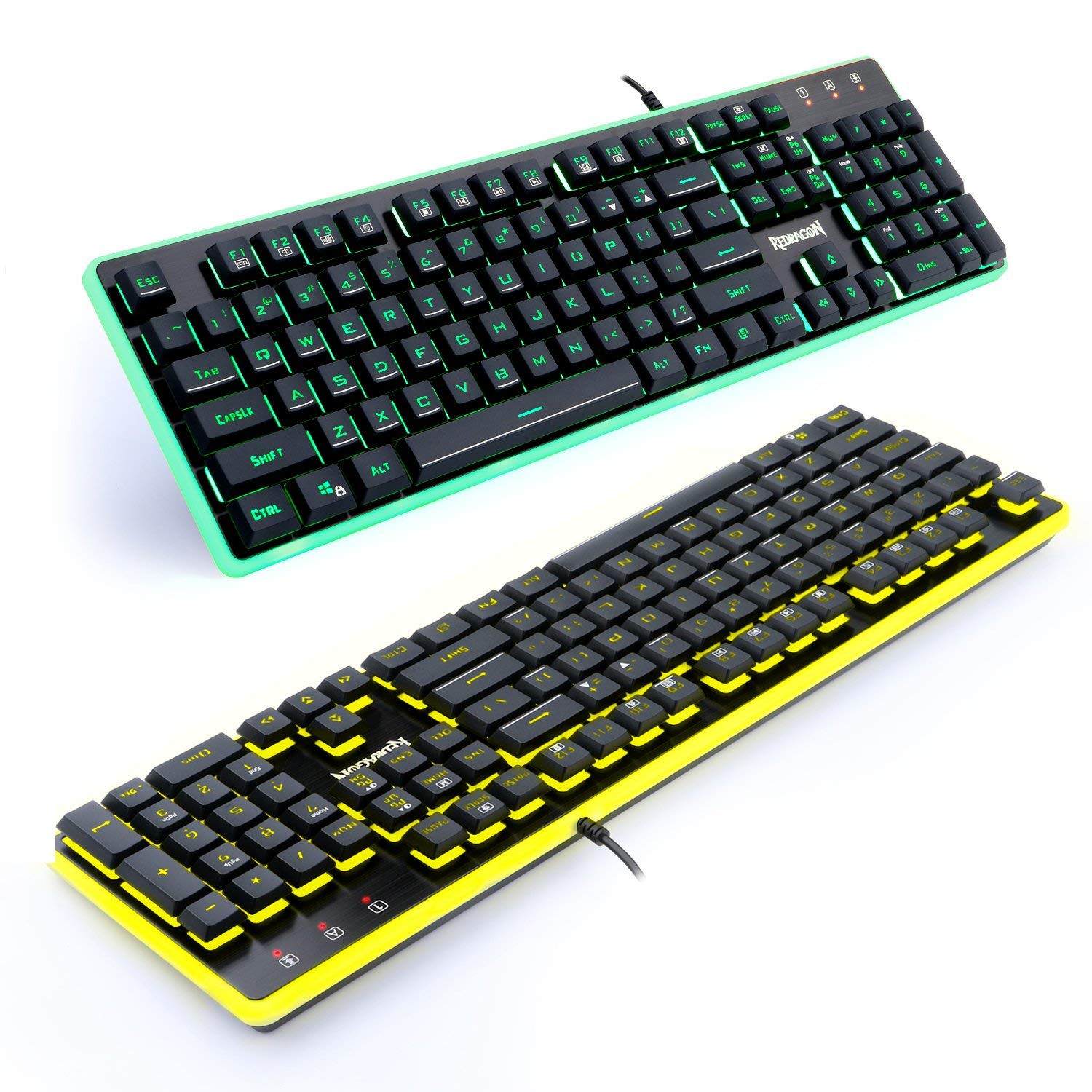 Redragon S107 RGB ゲーミングキーボード＆マ - Gaming Keyboard No Rgb のレビューと価格